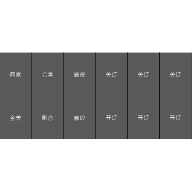 【好光時代】三位開關+四位情景面板(三代、雙聯)(超級面板 PC款)四位情景+窗簾窗紗+三回路調光調色SW437